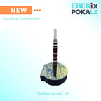 Angler Pokal aus Holz mit Gravur - 16 cm Angelsport Trophäe personalisiert