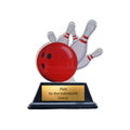 Bowling Trophäe 10 cm - Pokal mit Wunschgravur - Award für Kinder &