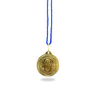 EBERiX POKALE – Seepferdchen Medaille 50 mm aus Metall – glänzende Schwimm Medaille für Kinder & Vereine – inklusive Kordel in Blau oder Rosa – 31 g – Ideal für Schwimmkurse & Wettkämpfe