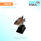 XS Angelpokal 9 cm - Pokal mit Fischmotiv und Gravur für Angler
