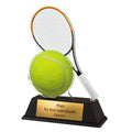 Tennis Pokal 10 cm - XS Acryl Trophäe mit Gravurschild für Kinder
