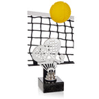 Padel Trophäe 26,5 cm Metallfigur mit 3D-Motiv & Wunschgravur