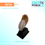 XS Acryl Baseball Pokal 10 cm - Trophäe Award mit Gravurschild