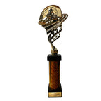 eberix · Go-Kart Motorsport Pokal · mit Wunschgravur · Kart Racing Trophäe · Siegerpokal für Rennen und Motorsport-Wettbewerbe · personalisierbar ·