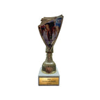 Lauf Pokal 18,5cm Trophäe Award mit Gravur, Läufer Figur für Jogging Event