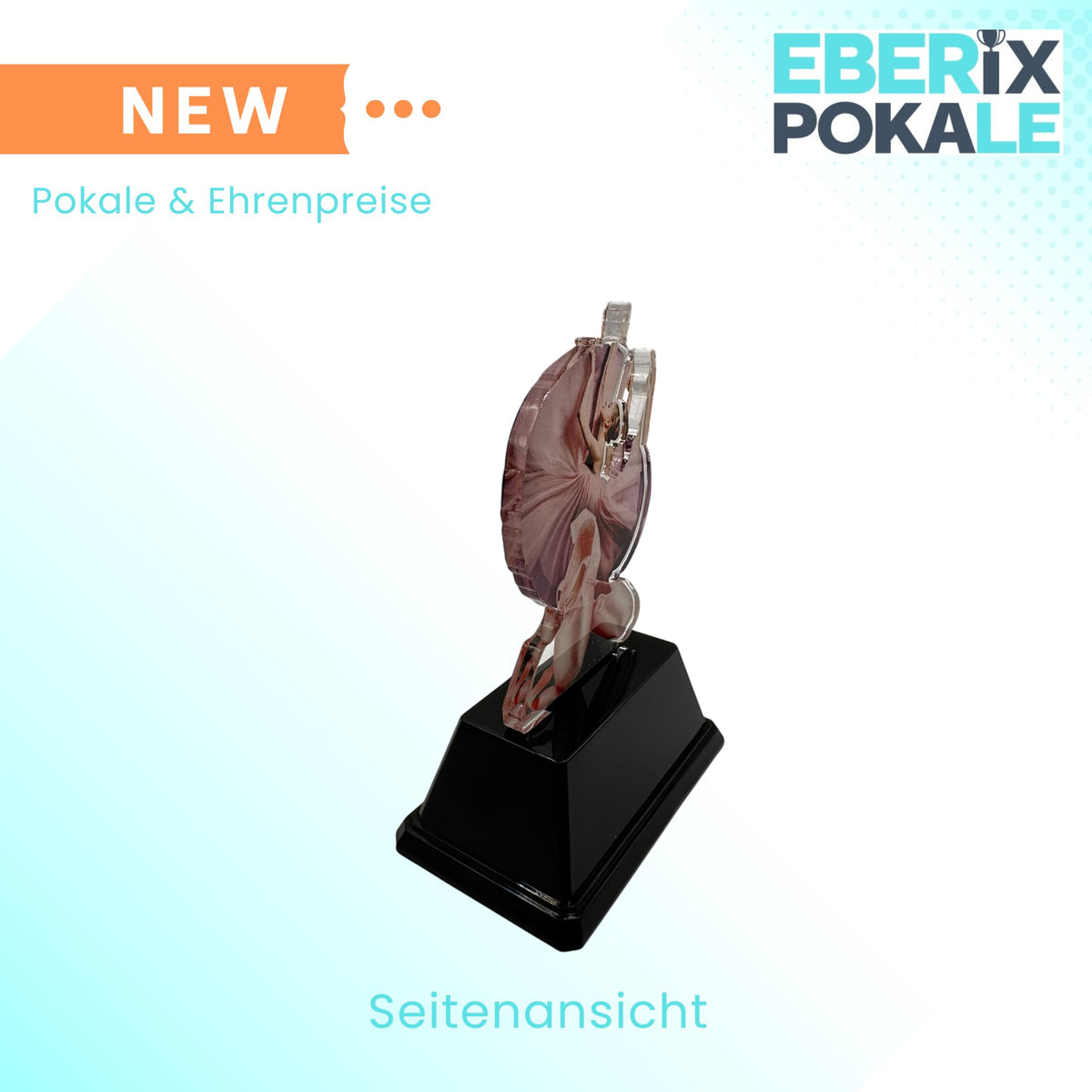 Pokal Ballett Taenzerin 10 cm - Acryl Trophaee fuer Tanzschulen & Vereine