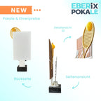Tennispokal 28,5 cm Metallfigur mit Wunschgravur & 3D-Hintergrund