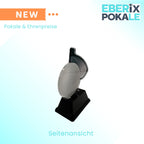 10,5 cm Golf Pokal - XS Acryl Trophäe Award mit Gravurschild - Gold