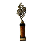 eberix · Fahrrad Pokal · mit Wunschgravur · Stadtradeln Trophäe mit Fahrrad-Motiv · Siegerpokal für MTB-Rennen, Radrennen, Vereinsmeisterschaft · personalisierbar ·