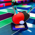 Acryl-Tischtennistrophäe 20 cm - Pokal für Tischtennisturniere - Award