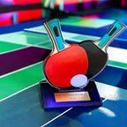 Acryl-Tischtennistrophäe 20 cm - Pokal für Tischtennisturniere - Award