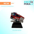 XS Feuerwehr Pokal 9 cm - Acryl Trophäe mit Feuerwehrauto & Gravurschild