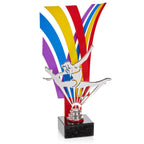 Turnsport Trophäe 27,5 cm Metallfigur mit 3D-Motiv & Wunschgravur