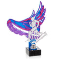 Laufsport Trophäe 27 cm Metallfigur mit 3D-Motiv & Wunschgravur