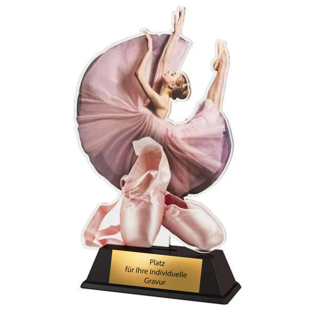 Pokal Ballett Taenzerin 10 cm - Acryl Trophaee fuer Tanzschulen & Vereine