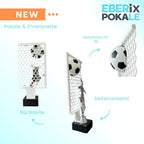Fußballpokal Damen 27 cm Metallfigur mit Wunschgravur & 3D-Motiv
