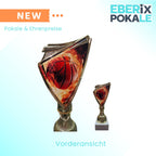 Basketball Pokal 18,5 cm - Trophäe mit Wunschgravur & Marmorsockel