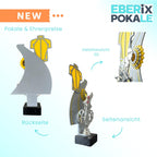 Radsport Trophäe 28 cm Metallfigur mit 3D-Motiv & Wunschgravur