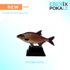 XS Angelpokal 9 cm - Pokal mit Fischmotiv und Gravur für Angler