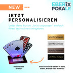 Pokal Poker mit Gravur - Pokerpokal Trophäe aus Acryl für Spieleabende