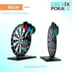 Dart-Pokal mit Wunschgravur - Acryl-Trophäe für Dartturniere - Award 2D