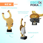 Reitsport Trophäe 27,5 cm Metallfigur mit 3D-Motiv & Wunschgravur