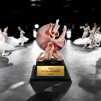 Pokal Ballett Taenzerin 10 cm - Acryl Trophaee fuer Tanzschulen & Vereine
