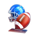 American Football Pokal 13,5 cm - Acryl Trophäe Award mit Wunschgravur